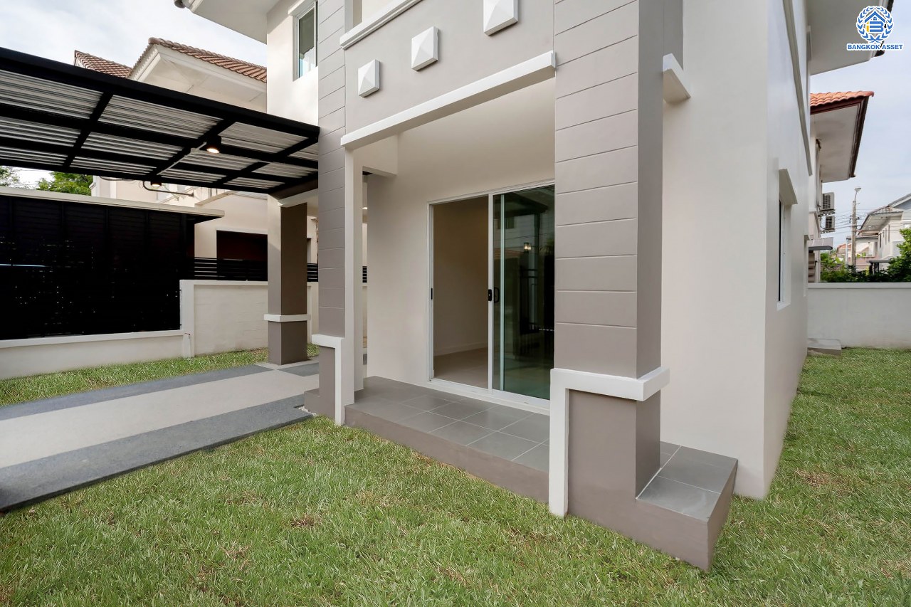 บ้านมือสองตกแต่งใหม่ โครงการ ลลิลอินเดอะพาร์ค บางใหญ่ บ้านแฝดฟังก์ชันบ้านเดี่ยว เนื้อที่ 39.9 ตร.ว. ฟังก์ชัน 3 ห้องนอน 2 ห้องน้ำ 1 ที่จอดรถ บนทำเลเดินทางสะดวก ใกล้เซ็นทรัลเวสต์เกต ทางด่วน "กาญจนาภิเษก และรถไฟฟ้าสายสีม่วง "สถานีตลาดบางใหญ่"